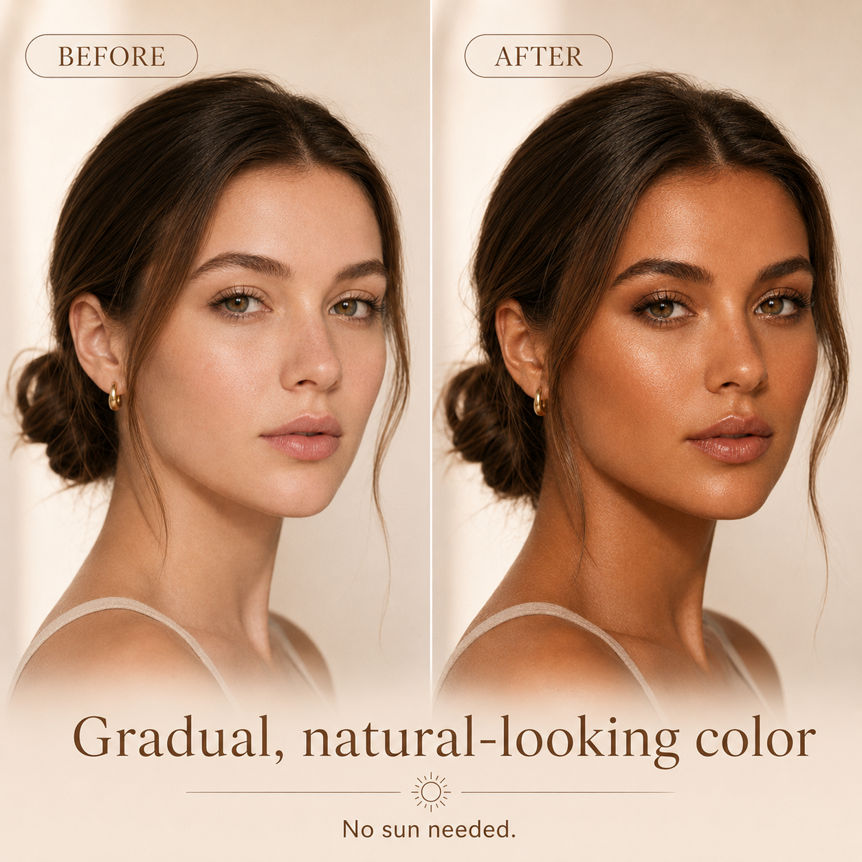 A Real-Looking Tan Without the Sun.