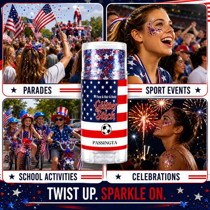July 4th Glitter Stick